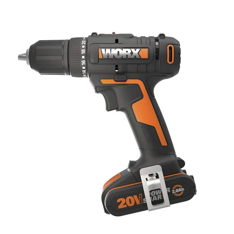 Дрель-шуруповерт WORX WX108 20V 45Нм аккумуляторная — детальное фото